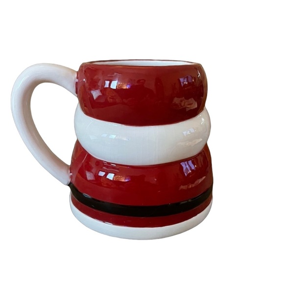 Earthenware Santa Claus Mug Coffee Hot Cocoa - Picture 3 of 8